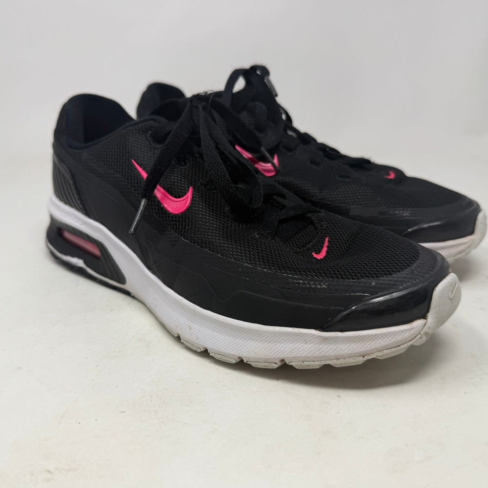 Nike Running Shoes Women 9.5 Air Max SYSTM Black Pink DM9573-006 EUC